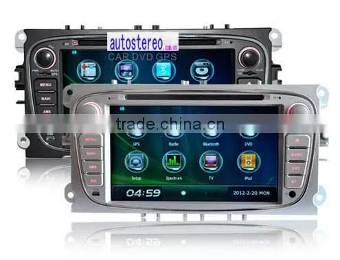7 Inch Car Stereo GPS Headunit Multimedia DVD Player for Ford FocusKuga Galaxy Mondeo S-Max C-Max Car GPS Navigation Radio Sat photo-4