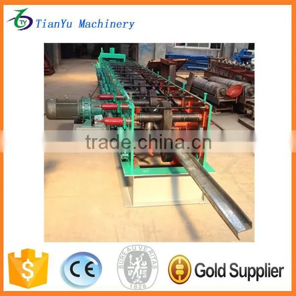 C Z Hydraulic Purlin Roll Forming Machine With Post Cutting photo-4