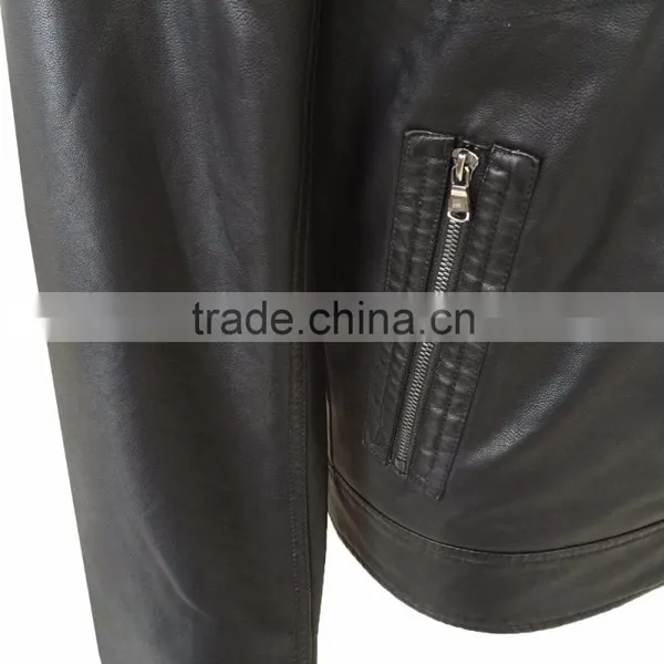 Men PU Jacket Warm Outdoor Wear Clothing New Arrivals photo-5