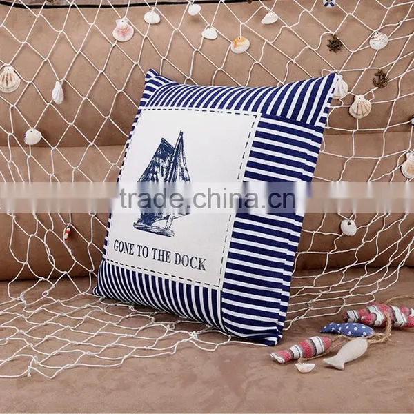 Smooth Sailing Decorative Pillow Cotton And Linen Cushion Cover China Supplier photo-3