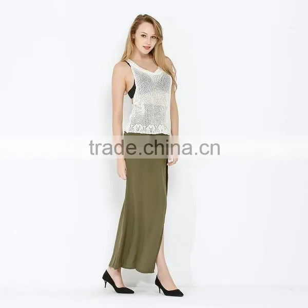 Wholesale Plain Tank Mesh Tops for Women Summer 2016 Cheap photo-5