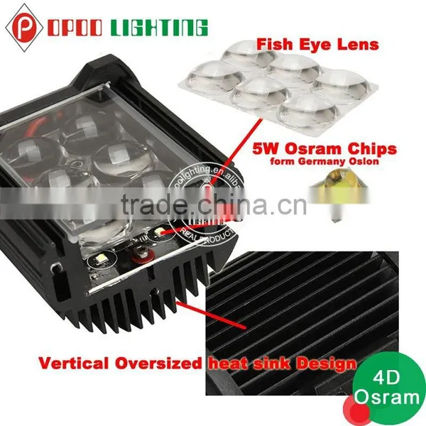 High Power 52 Inch Curved Led Light Bar, Osram Fish Eye 4d 52 Inch Curved Led Light Bar photo-3