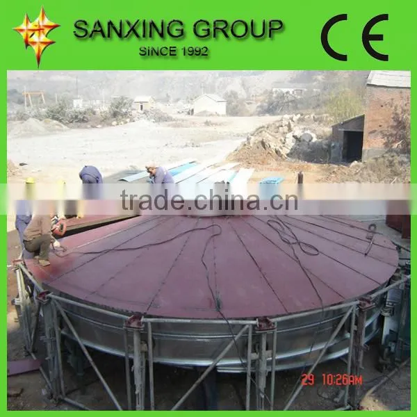 Spiral Steel Strip Forming Machine/ Grain Silo Storage Machine photo-2