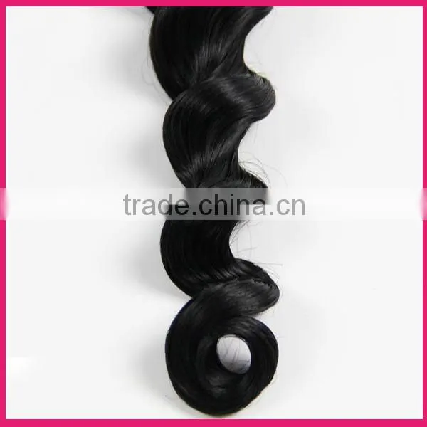 No Chemical Top Sell 7A Virgin Indian Loose Body Wave Human Hair Unprocessed for Black Women photo-3