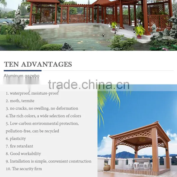 2015 Decorative Garden Pavilion Gazebo/garden Pavilion for Sale photo-4