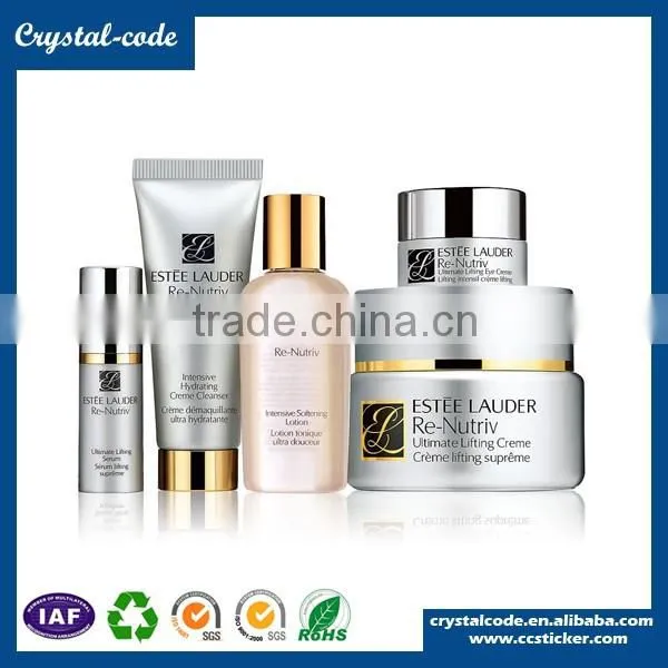 High Quality Removable Double Side Custom Printed Colorful Cosmetics Label photo-4