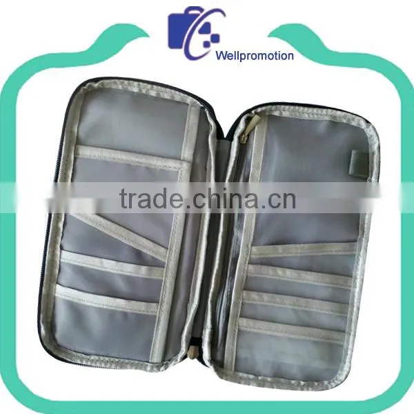 Nylon 600d Travel Passport Holder Wallet With Custom Logo photo-4