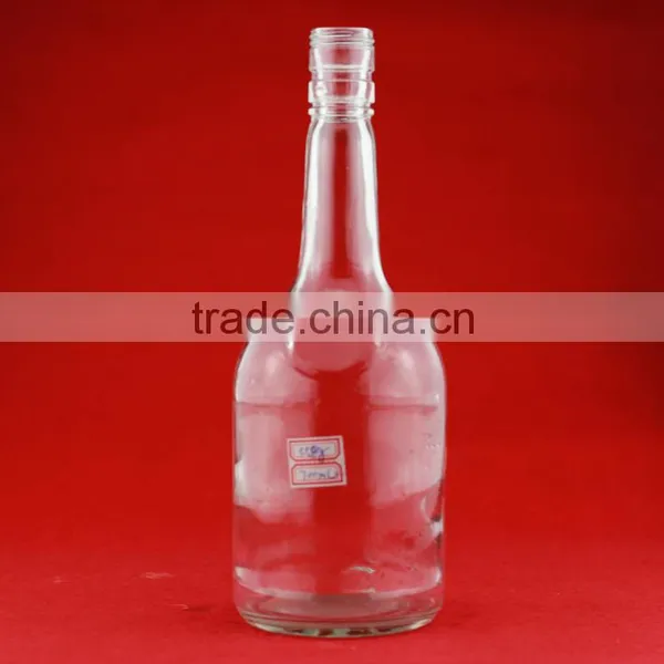 Good Quality Brandy Short Bottles 750ml Alcohol Empty Bottles Guiter Shape Whiskey Bottles photo-2