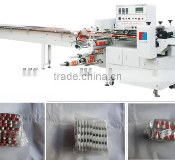 Tablet flow packaging machine