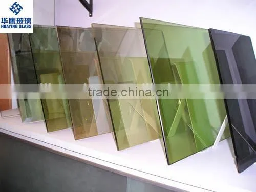 Bronze Blue Dark Grey Green Pink Brown Black Tinted Glass Made in China