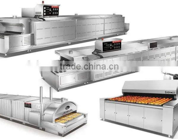 2016 Hot Sale!!! Naan Bread Pita Bread Production Line Gas Tunnel Oven