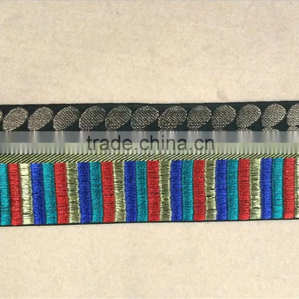 Custom Indian Embroidered Ribbon For Clothing photo-5