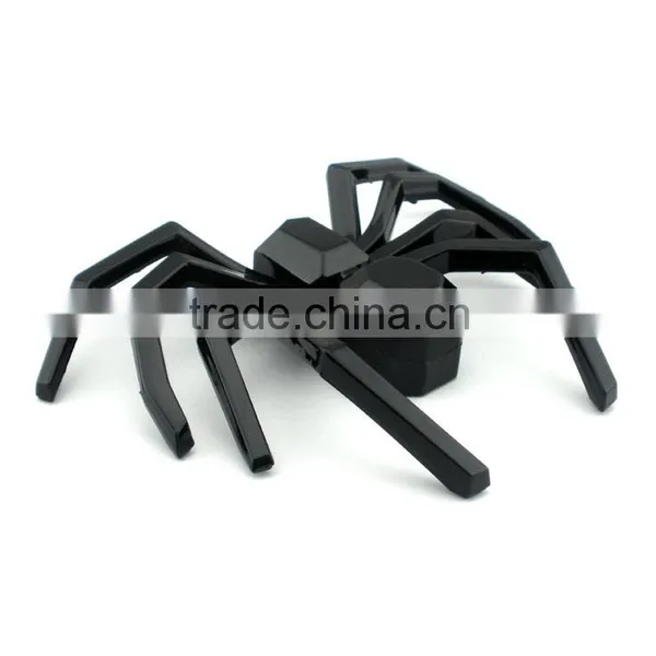 Chrome Black Spider Emblems for Cars Custom Logo Plate photo-2