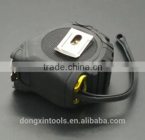 High Quality Rubber Cover uv Chromed Abs Plastic Case Measuring Tape photo-5
