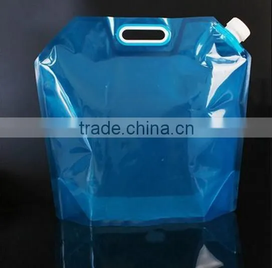 Portable Folding Water Bag / Outdoor Water Carrier Storage / Folding Water Bottle Water Bag photo-4