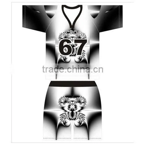 Sportswear Mens Designs Lacrosse Uniforms Custom Sublimation Team Lacrosse Jerseys/shooting Shirts/shorts/pinniy Lacrosse Gear