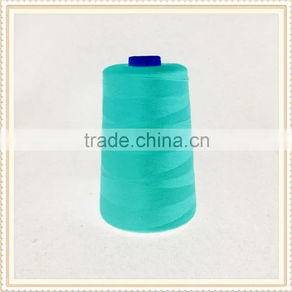 Bright Virgin and Dyed 100% Polyester Spun Sewing Thread40/2 photo-3