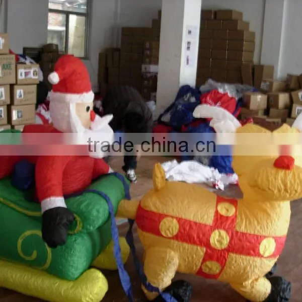 Inflatable Santa Sleigh