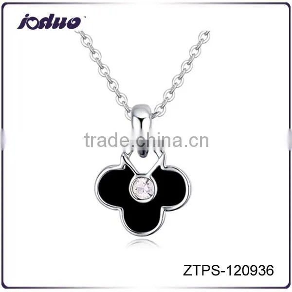 Crystal Jewelry New Fashion Flower Pendant Necklace