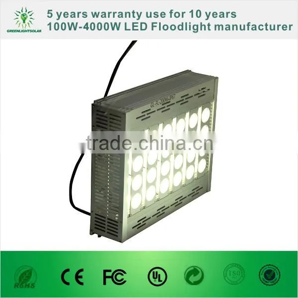 Rectangular Shape Meanwell Power Supply High Power 24v Led Flood Light