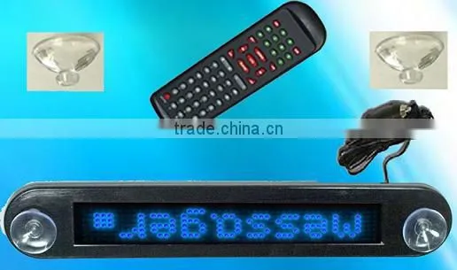Hot New 7 Segment Led Display 7*40 Led Car Rear Window Digital Display Sign photo-2