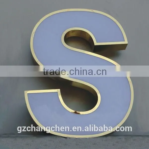 Custom acrylic 3D letters light box