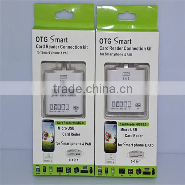 OTG Micro USB 2.0 Mobile Smart Card Reader for Phone photo-5