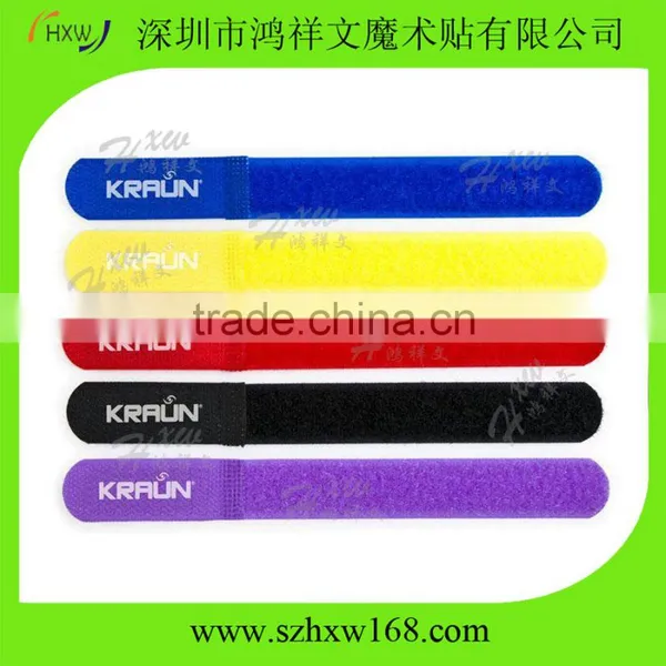 20*250mm Custom Logo Cable Management Buckle Wire Ties photo-5