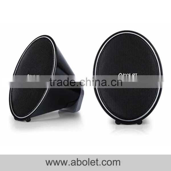 2.0 Channels Black Mini Multimedia New Hot Selling Speaker Super Bass Multimedia New Computer Speaker With Clear Sound