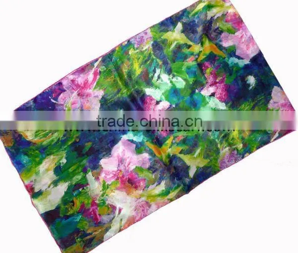 Fashion Long Silk Satin Hijab