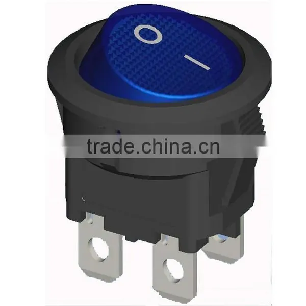 Round Rocker Switch T85 8A 250V photo-3