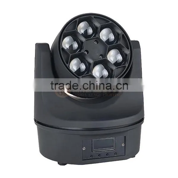 6pcs 10W Mini Bee Eye, Rgbw Led Bee Eye Mini Moving Head Light photo-2