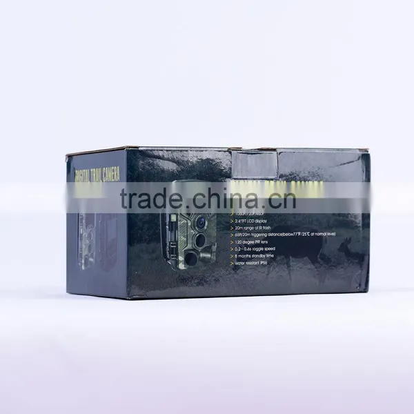 Low Glow Black Field Mini Portable Hunting Equipment Wildlife Scouting Mms Trail Camera photo-2