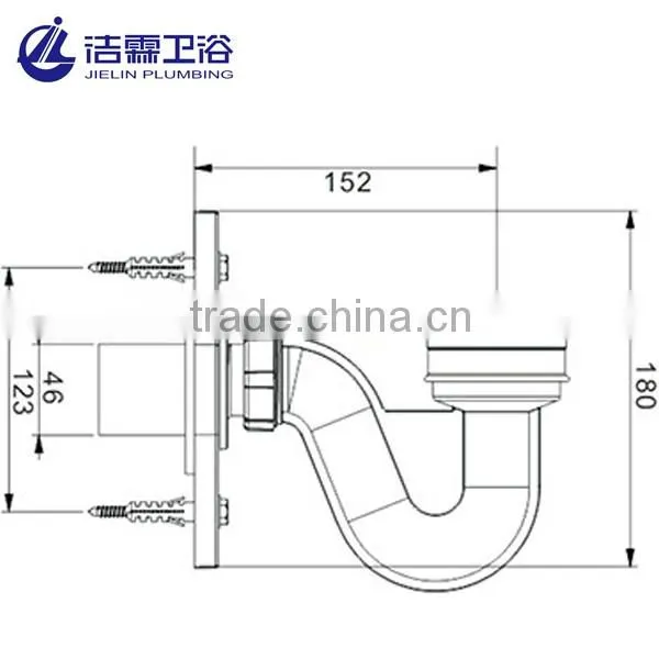 Plastic Urinal Drain Set photo-3