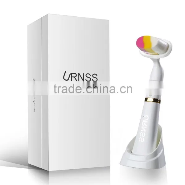 New Products 2015 High Quality Silicone Facial Brush Home Use Sonic Facial Brush photo-3