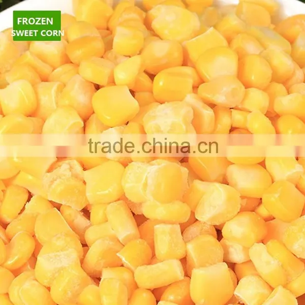 Grade A Quality Frozen IQF Sweet Corn Kernel