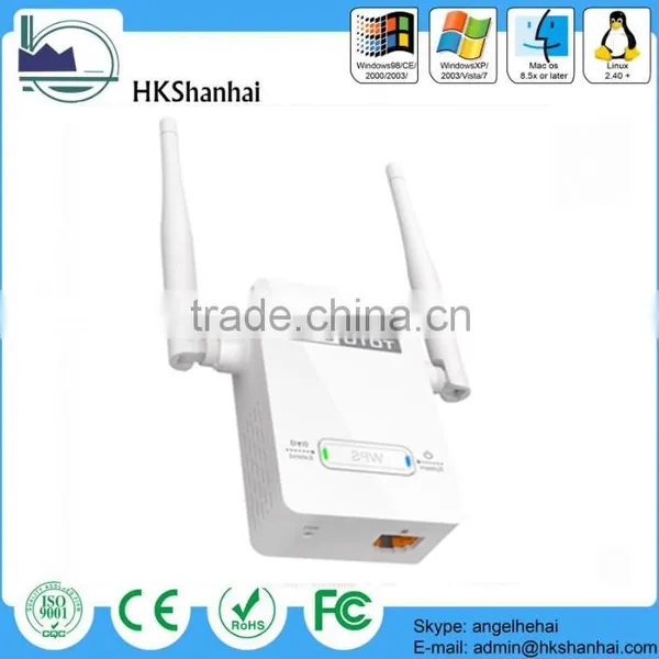 Популярный беспроводной Wi-Fi-расширитель (повторитель) портативный 300Mbps