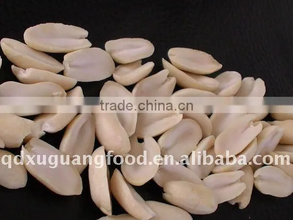 Raw Blanched Peanuts Split in Whole Sale