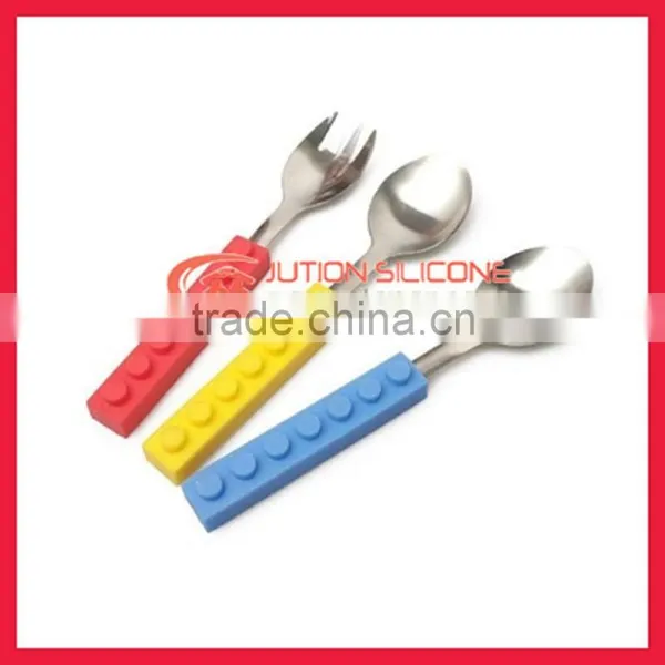 Hot Sale Promotional Stainless Steel Camping Cutlery-baby Tableware, Spoon, Fork, Knife photo-2