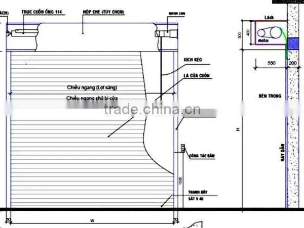 Aluminium Rolling Door