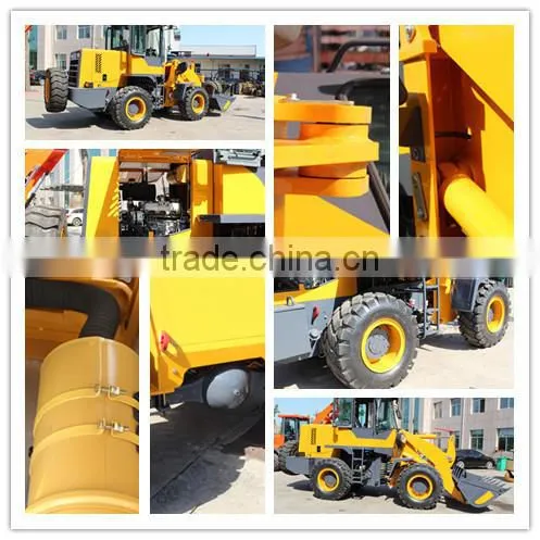 Mini Backhoe Type Front End Wheel Loader Good for Your Farm and Garden photo-4