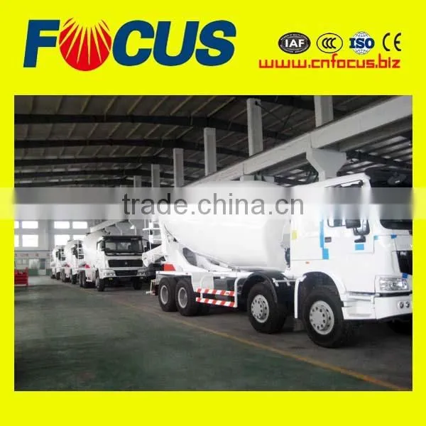 Professional Steyr Chassis 8m3 Concrete Truck Mixer With Low Oil Consumption photo-4