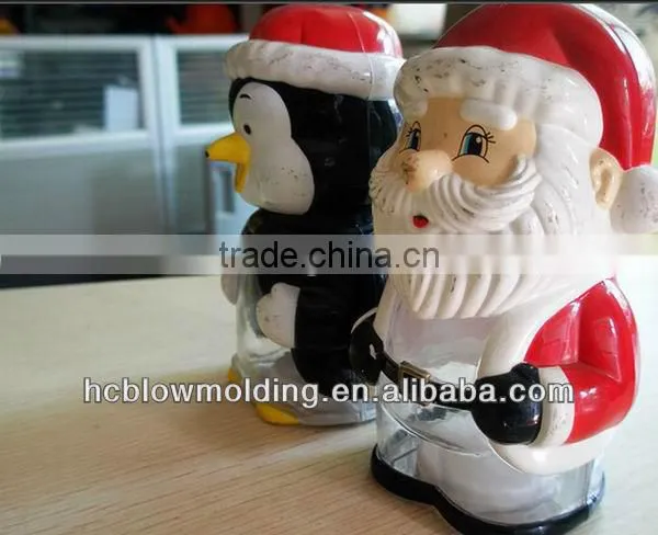 OEM Blow Molding Plastic Big Santa Claus Dolls Christmas Toys Snowman 3d Doll For Sale photo-6