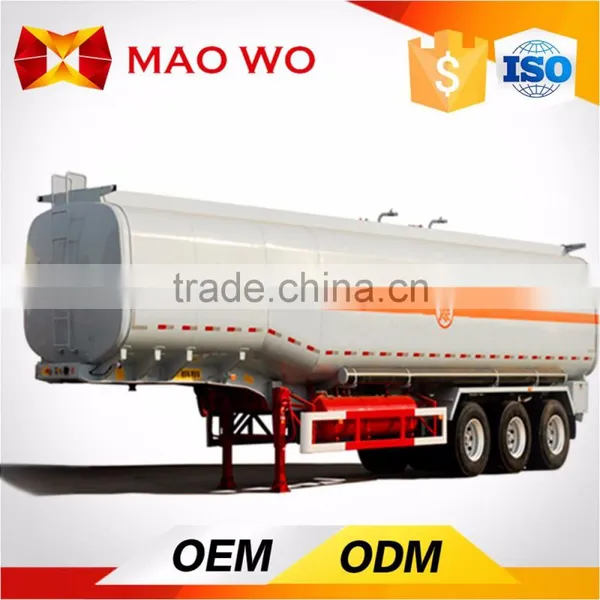 China Hot 50 CBM Three Axle Lpg Gas Tanker Semi Trailer for Sale photo-2