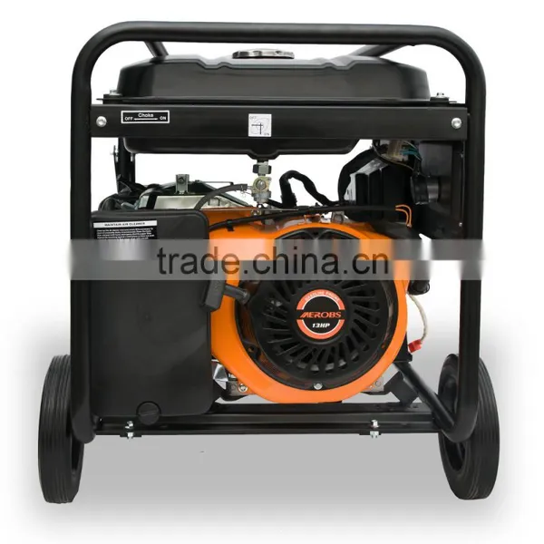 BSGE6500T Knife Model AEROBS Outdoor Use 5kw Gasoline Generator With OEM photo-5