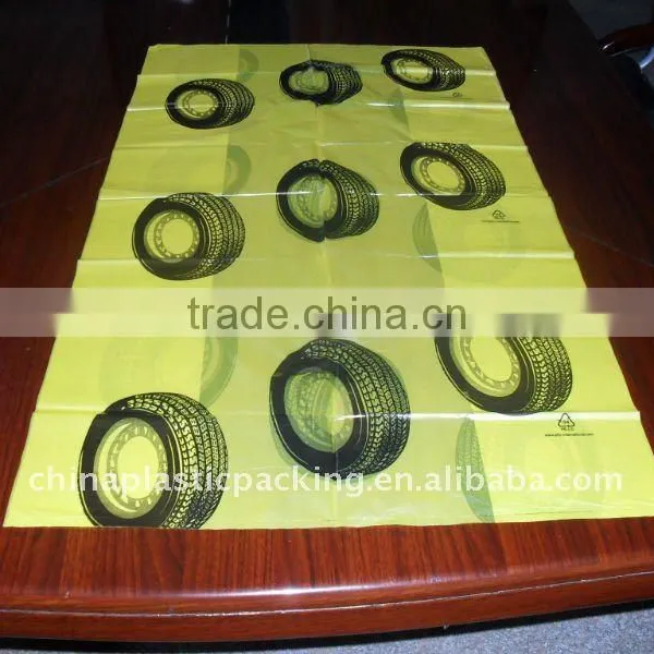 Plastic Disposable Car Tire Covers