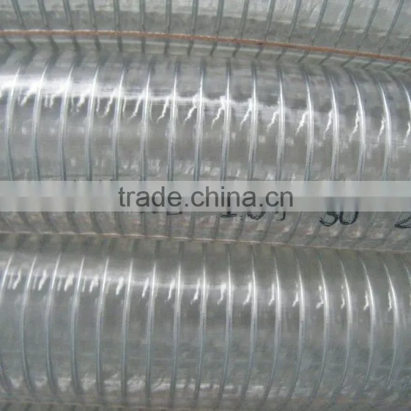 Flexible Clear Wire Reinforced Pvc Hose photo-3
