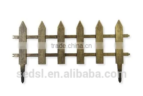 Factory Price Golden Plastic Split Rail Fence photo-3