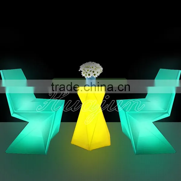 Decorative Waterproof Led Bar Stools/KTV Party Stools/Light Up Led Bar Stool& Led Stools Like Table photo-2