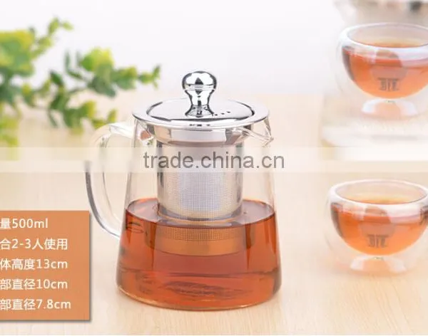26oz/750ml Borosilicate Ultralight High Heat Resistance Teapots for Flower Tea and Loose Leaf Tea Pot photo-3